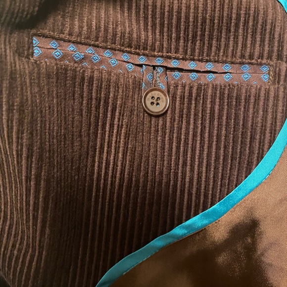 Men’s corduroy fully lined blazer - Picture 6 of 9